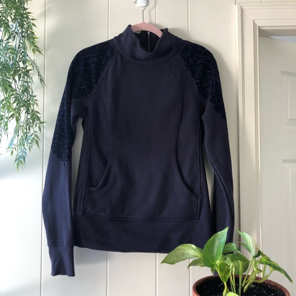 Lululemon Floral Frock Velvet Pullover Sweater - Picture 4 of 9